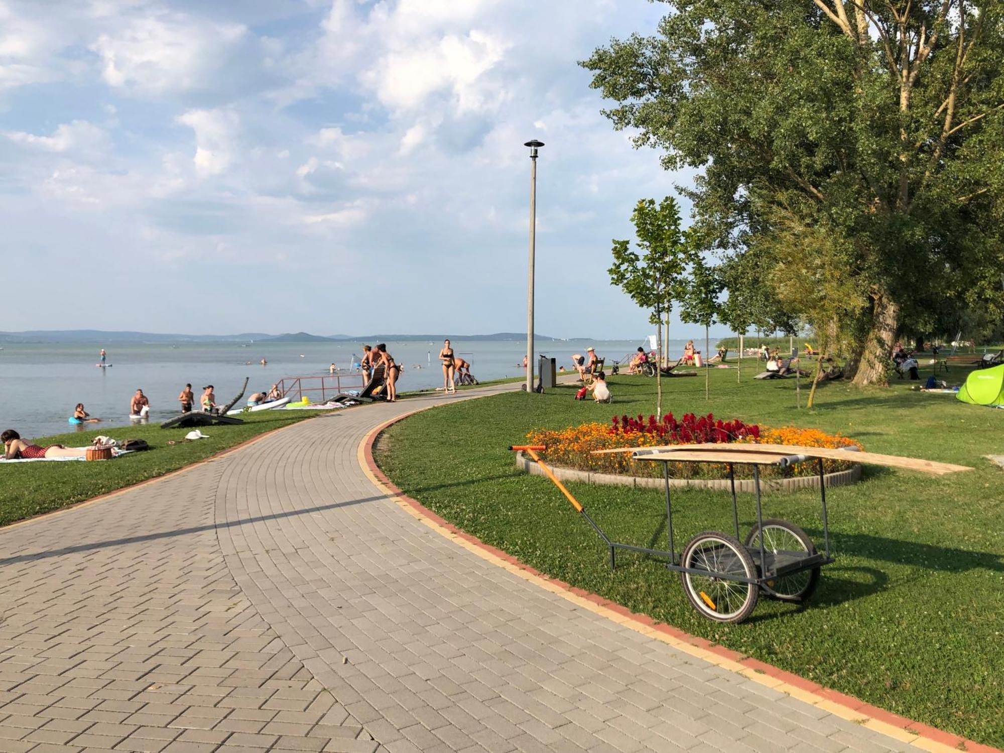 Vadszilva Apartman Balatonoszod Eksteriør billede